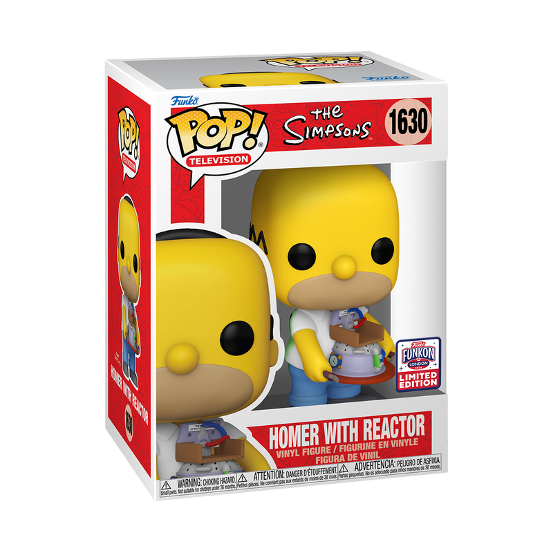 Funko Pop Television The Simpsons: Homer with Reactor Funkon London #1630