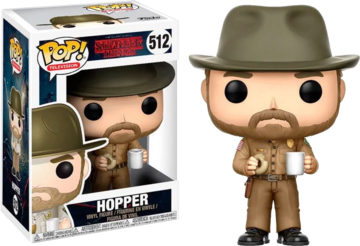 Funko Pop! Chief Hopper #512 Stranger Things Netflix