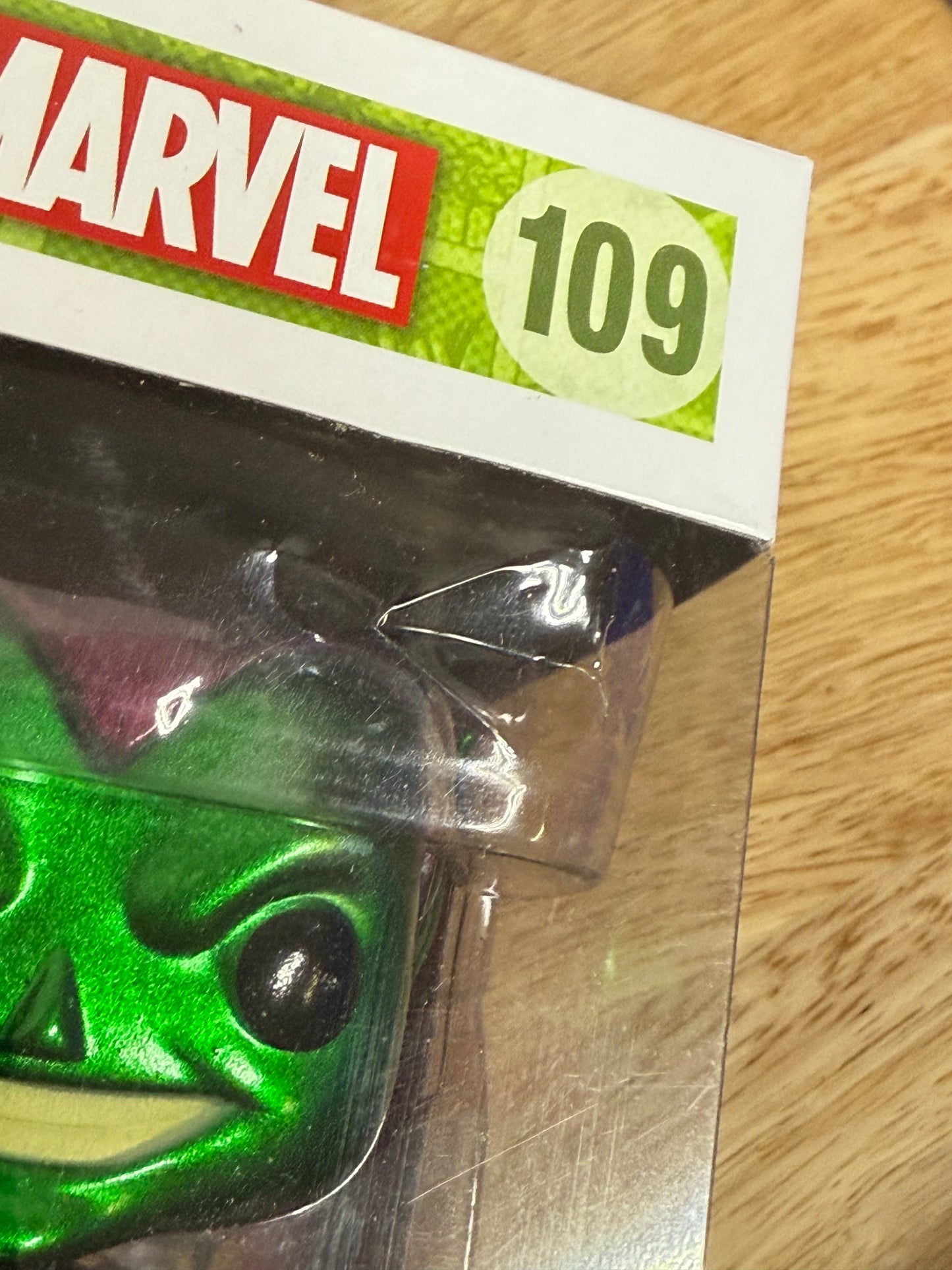 Funko Pop! 109 Green Goblin Metallic Chase Limited Edition Walgreens Exclusive