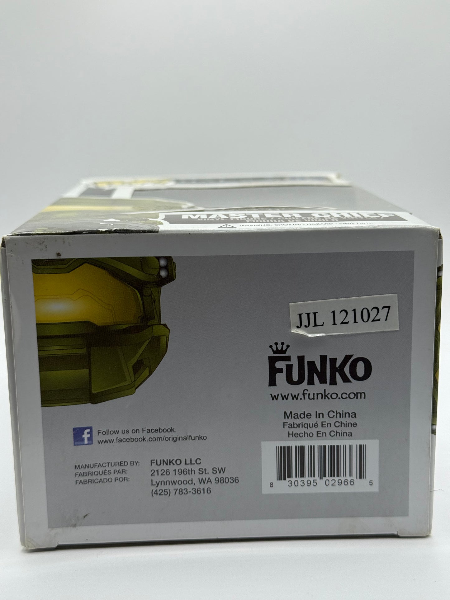 Funko! Halo 4 Master Chief Funko Pop #03 DAMAGED