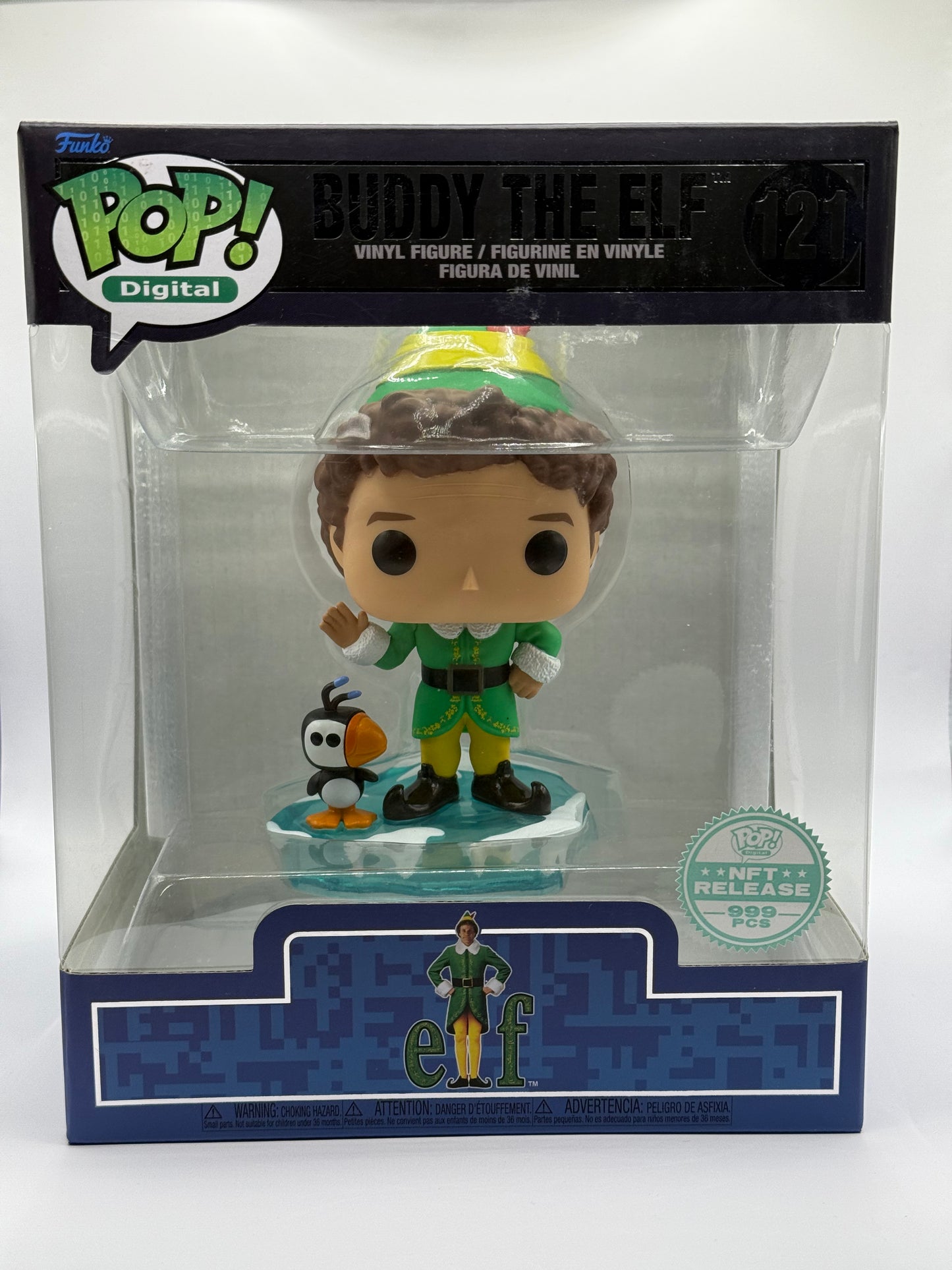 Funko Pop! Digital Buddy the Elf with Arctic Puffin GRAIL #121 LE 999