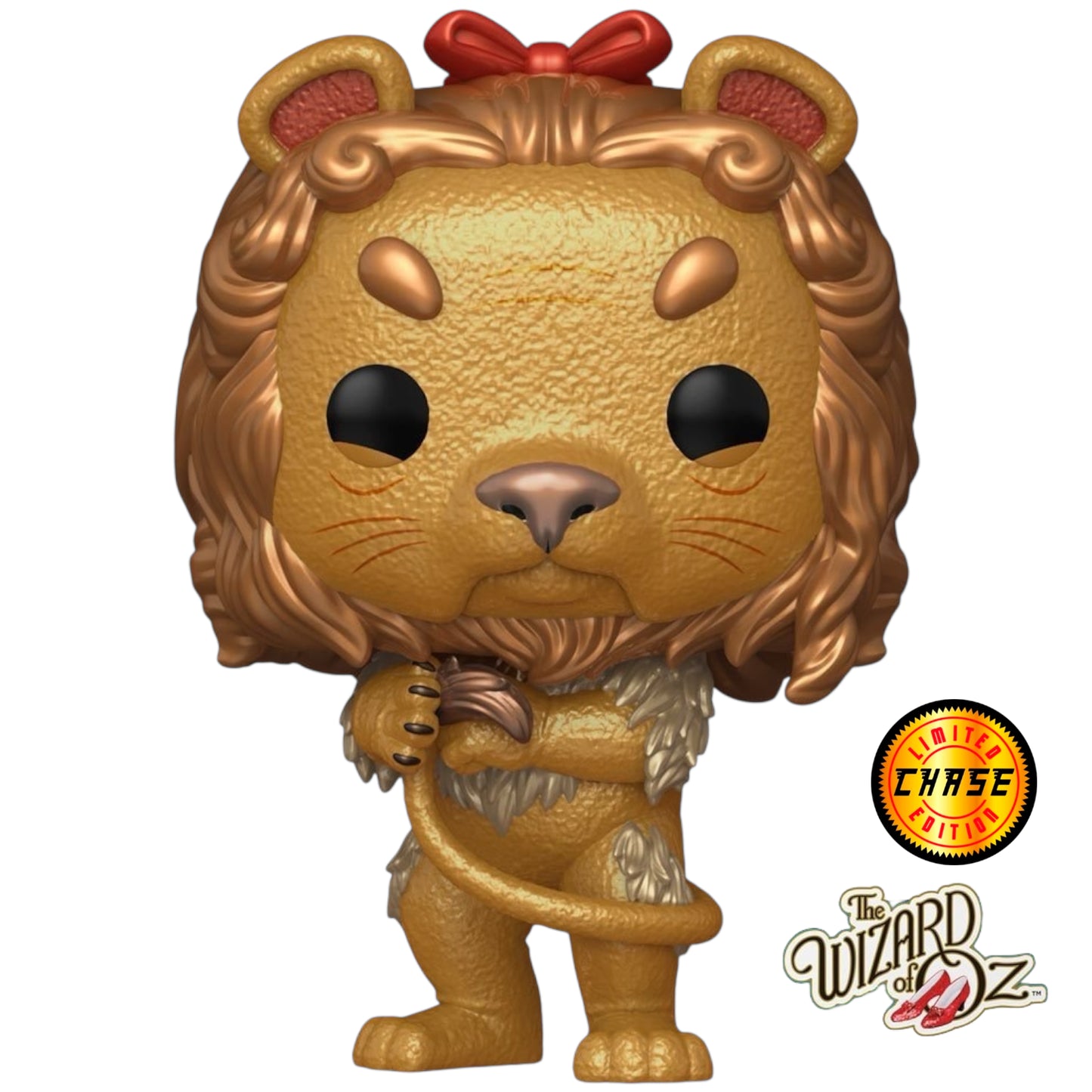 Funko Pop! CHASE Wizard of Oz: Cowardly Lion (Metallic)