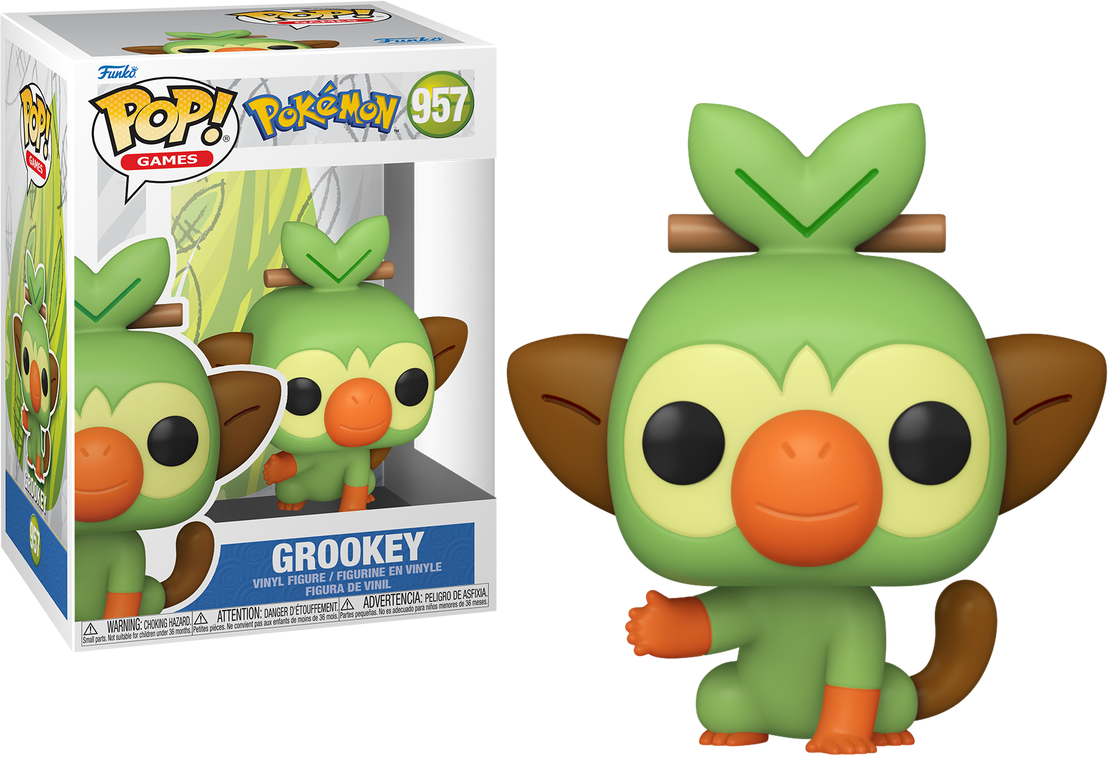 Funko Pop! Games: Pokemon - Grookey 957