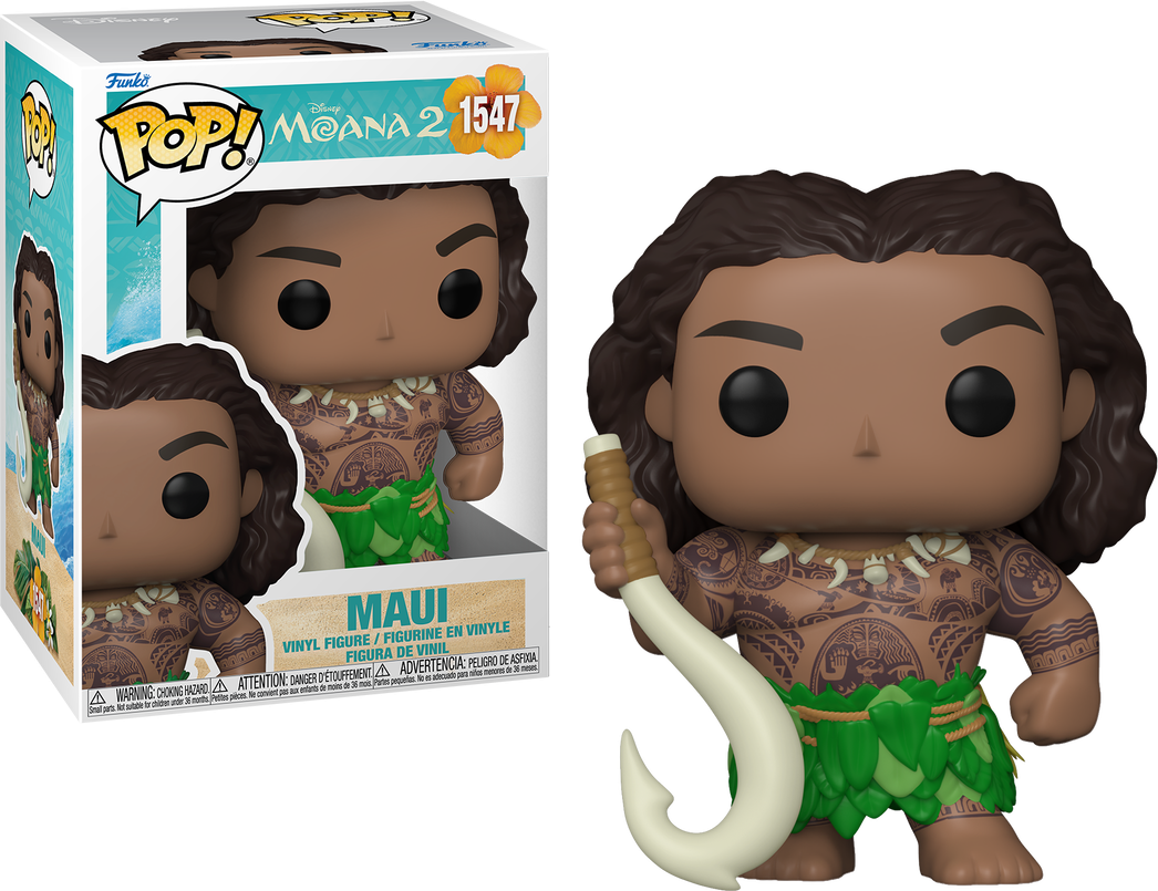 Funko POP Disney: Moana 2 - Maui with Fish Hopk 1547
