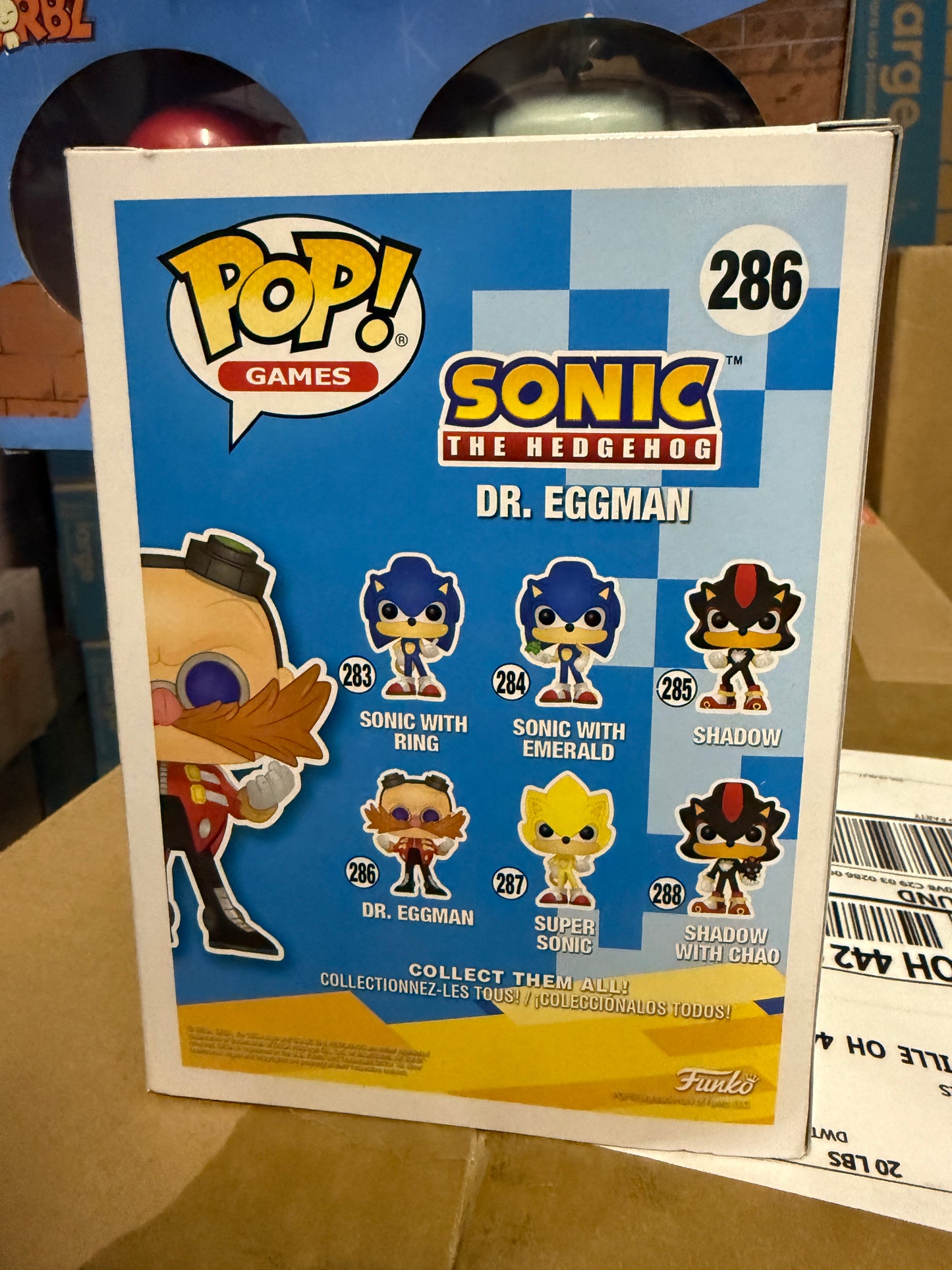 Funko Pop! Vinyl: Sonic the Hedgehog - Dr. Eggman #286