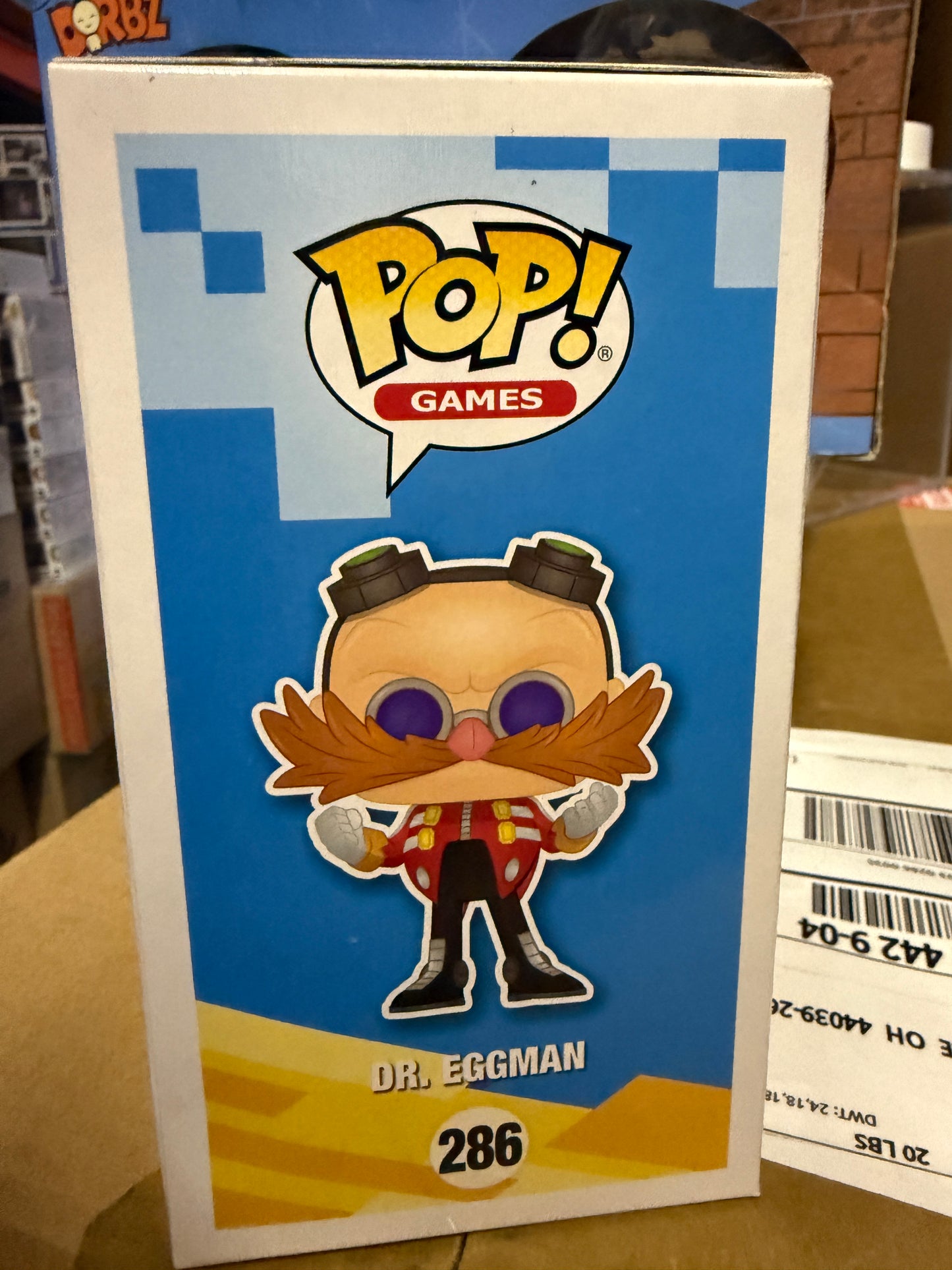 Funko Pop! Vinyl: Sonic the Hedgehog - Dr. Eggman #286