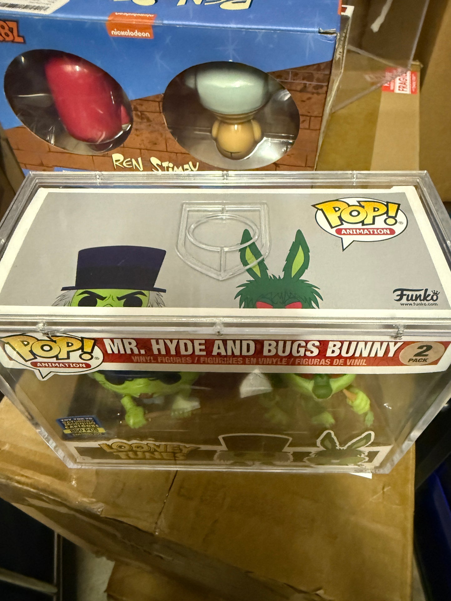 Funko Pop! Looney Tunes Mr. Hyde and Bugs Bunny 2-Pack SDCC Toy Tokyo 2017 LE850