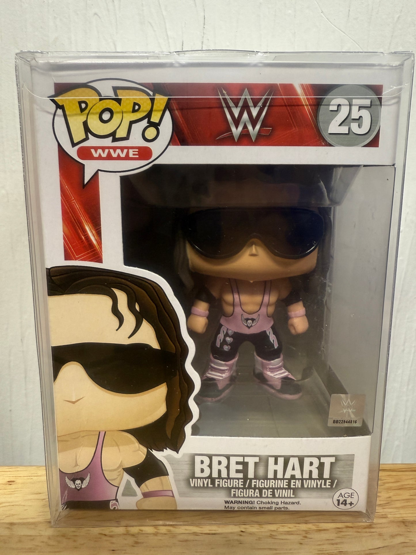 Funko Pop! Vinyl: WWE - Bret Hart #25 (Damaged)