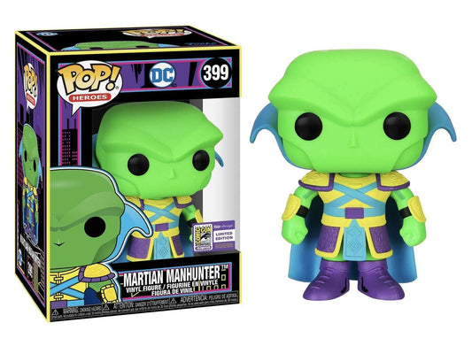 Funko Pop! DC Heroes - Imperial Martian Manhunter #399 Blacklight 2023 SDCC