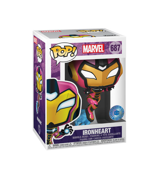 Funko POP! Marvel IRONHEART #687 Pop-in-a-Box EXCLUSIVE! Vinyl Figure
