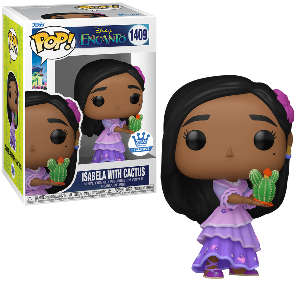 Funko Pop! Disney Encanto - Isabela With Cactus #1409 Funko Shop Exclusive