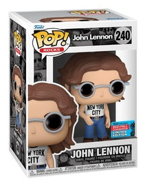 Funko Pop! Rocks John Lennon #240 NYCC 2021 Exclusive