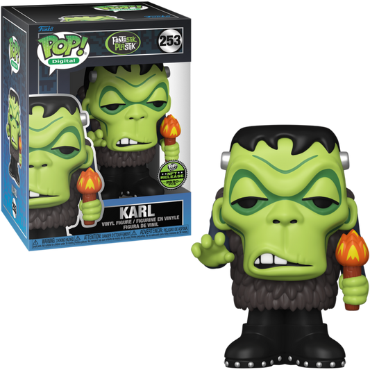 Funko Pop! Fantastik Plastik: Karl #253 (Digital Pop)