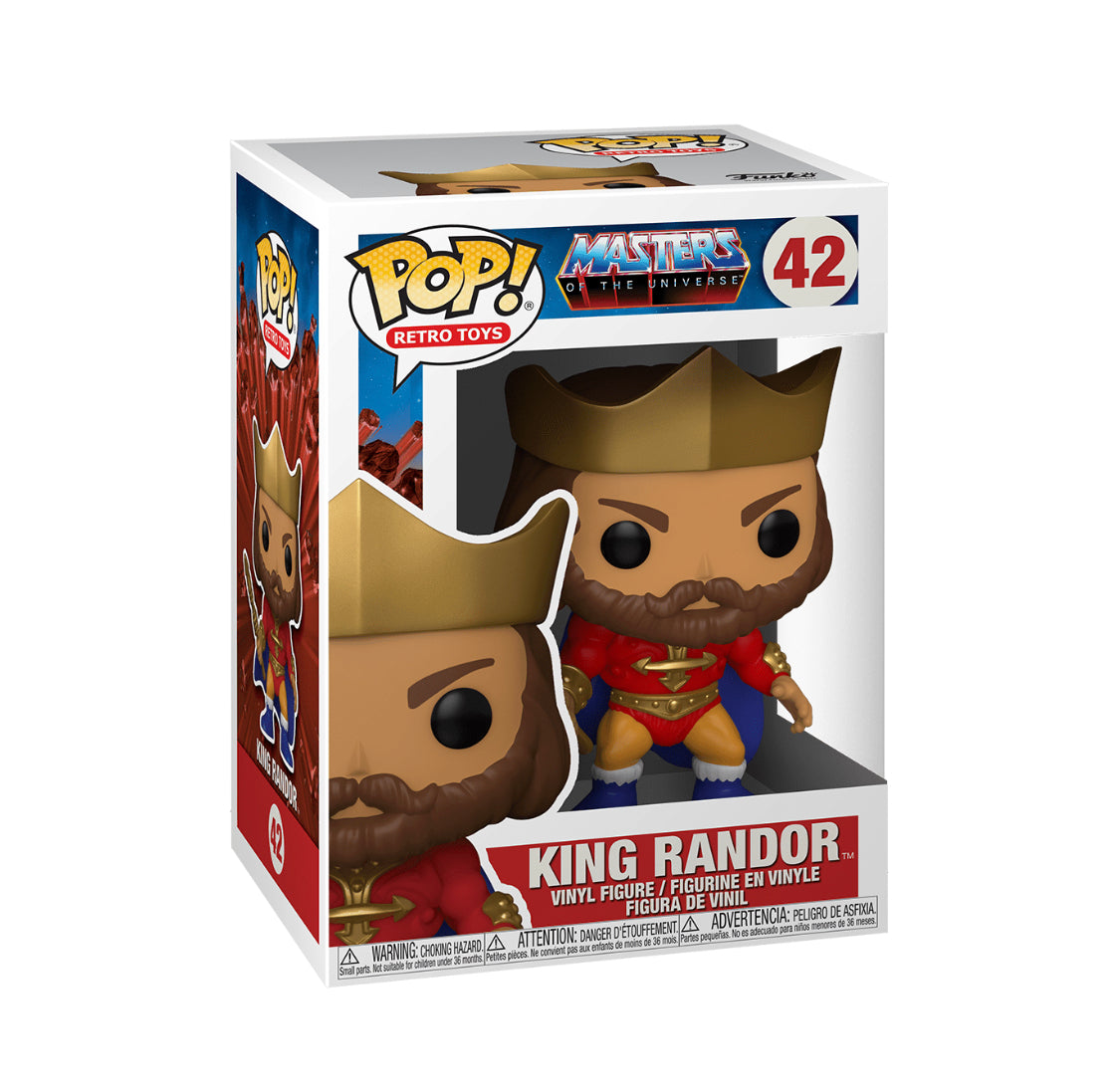 Funko Pop! Masters Of The Universe King Randor #42