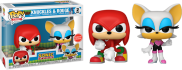 Funko Pop! Vinyl: Sonic the Hedgehog - Knuckles & Rouge 2-Pack - GameStop