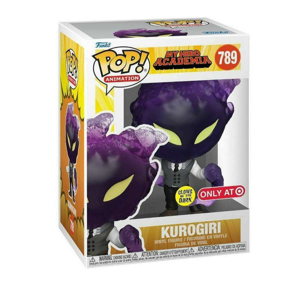 Funko Pop! My Hero Academia Kurogiri Glows GITD Exclusive #789