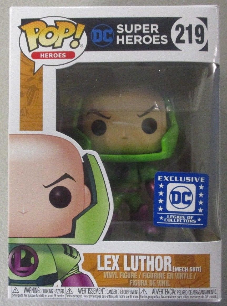 Funko Pop! DC: Lex Luthor (Mech Suit) #219 Legion of Collectors Exclusive