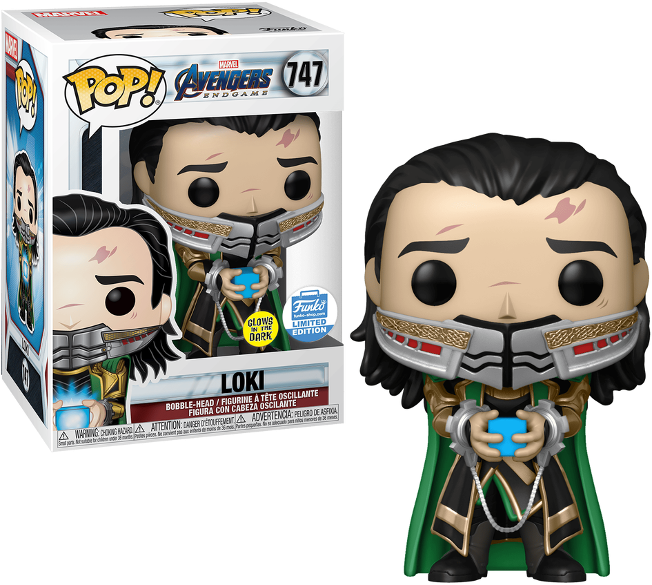 Funko Pop! Vinyl: Marvel - Loki (GITD) - Funko (Exclusive) #747