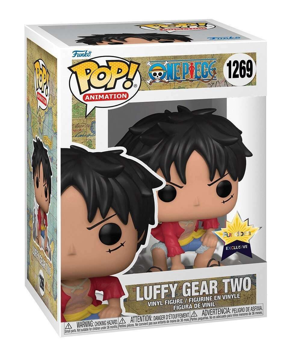 Funko Pop! Luffy Gear Two (One Piece) 1269 - Fundom Exclusive