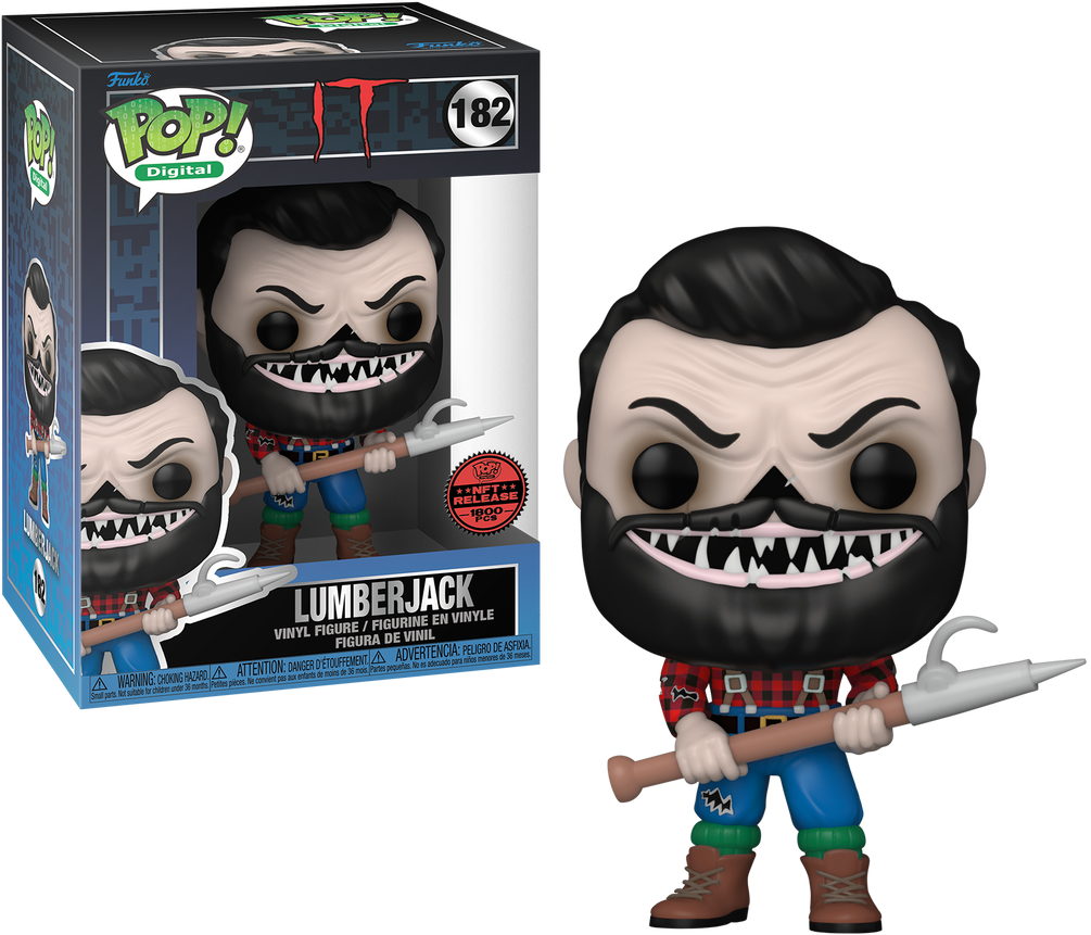 Funko Pop Digital Legendary IT THE LUMBERJACK LE 1800 pcs