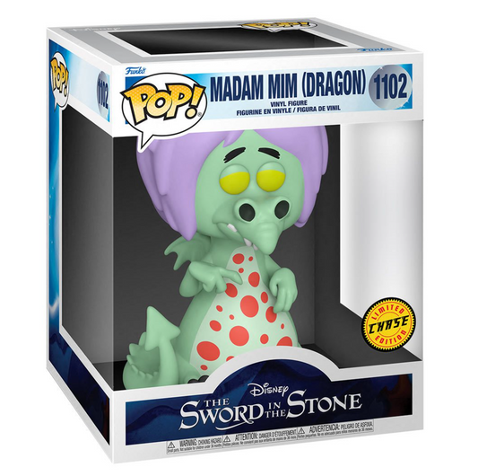 Funko Pop! Vinyl Super 6": Disney - Madam Mim (Dragon) (Chase) #1102