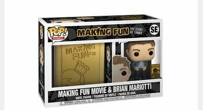 Funko POP! Brian Mariotti & Making Fun Steelbook LE 5000 PCS! - Ships fast!