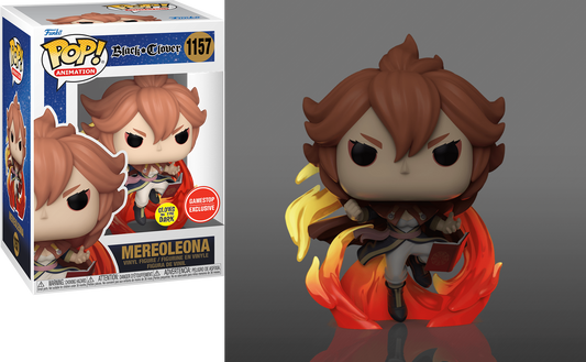 Funko Pop! Black Clover Mereoleona #1157 GameStop Exclusive Glow In The Dark