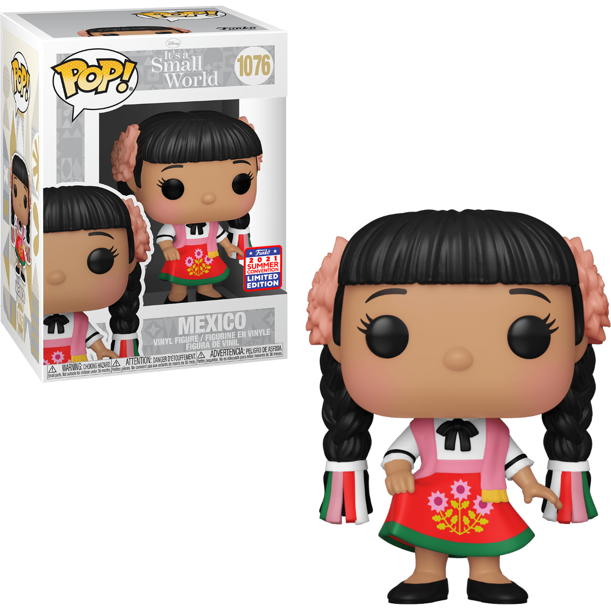 Funko Pop! Mexico #1076 It's a Small World Funko 2021 Summer Convention