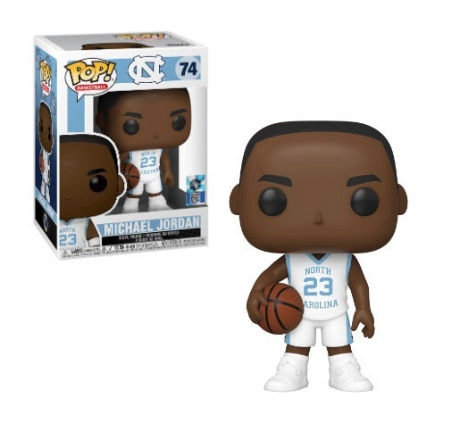 Funko Pop! Basketball Michael Jordan Figure #74 UNC Uniform
