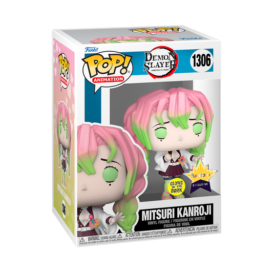 Funko Pop! Demon Slayer Mitsuri Kanroji Glow in the Dark #1306 Fundom Exclusive