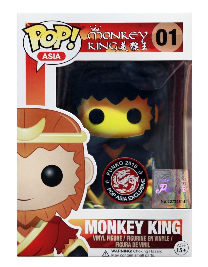 Funko POP! Asia Monkey King #01 Pop Asia Exclusive 2016 Vinyl Figure