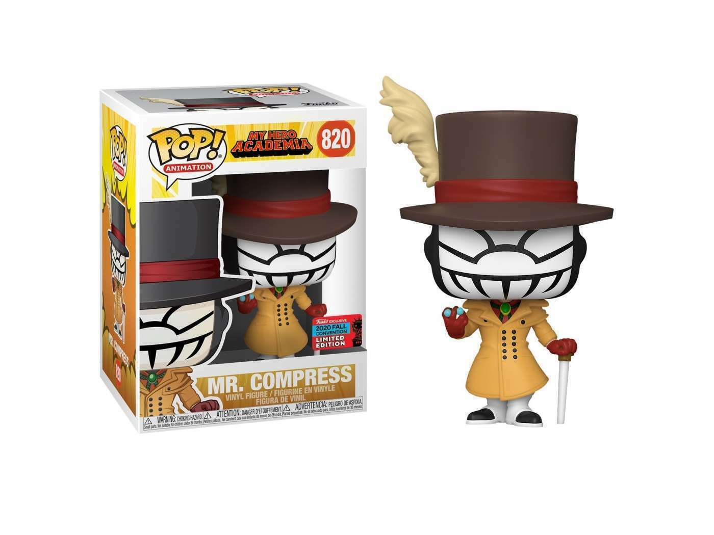 Funko Pop! Vinyl: My Hero Academia - Mr. Compress #820