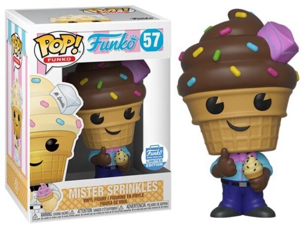 Funko Pop! Spastik Plastik - Mr Sprinkles Chocolate #57 - Funko Limited Edition