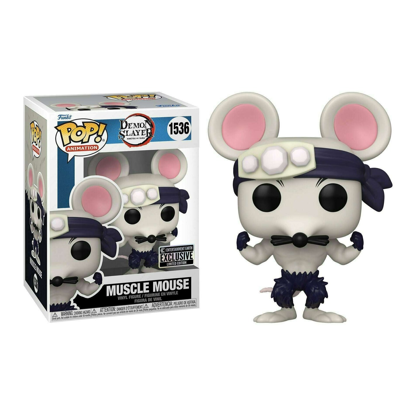 Funko Pop! Anime Demon Slayer Muscle Mouse EE Exclusive #1536