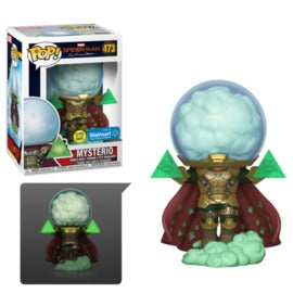 Funko Pop! Mysterio Glow in The Dark Walmart Exclusive #473 Spider-man