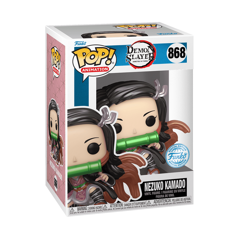 Funko Pop Demon Slayer Nezuko Kamado Metallic Exclusive #868