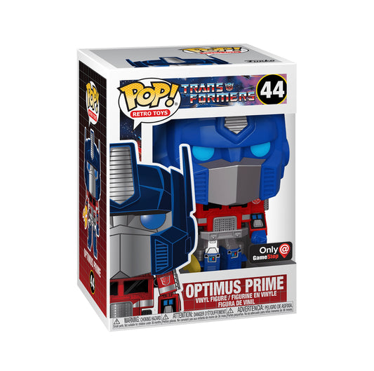 Funko Pop! Transformers Optimus Prime Vinyl Figure #44 Gamestop Exclusive