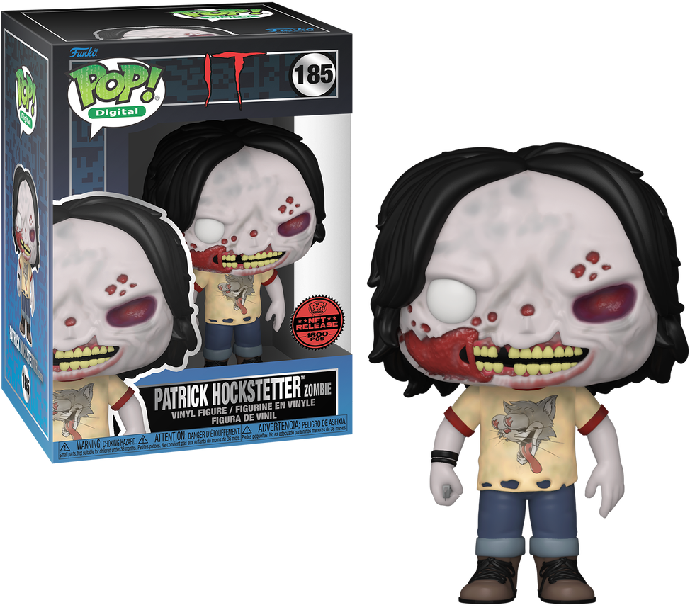 Funko Pop! Digital IT Movie - Patrick Hockstetter Zombie #185 Legendary LE 1800