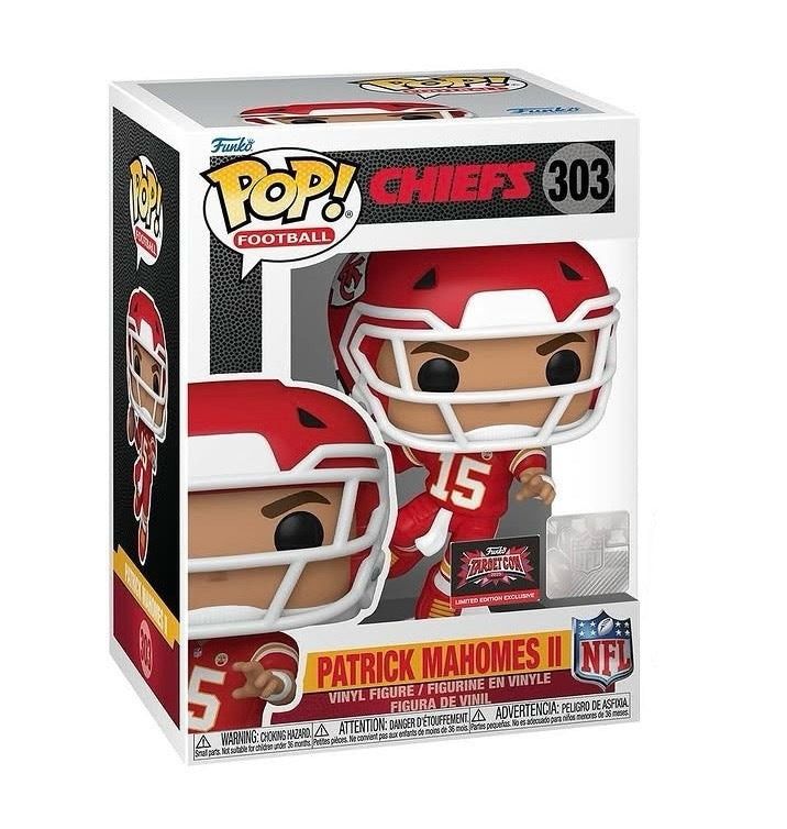 Funko POP! NFL: Kansas City Chiefs Patrick Mahomes TargetCon #303