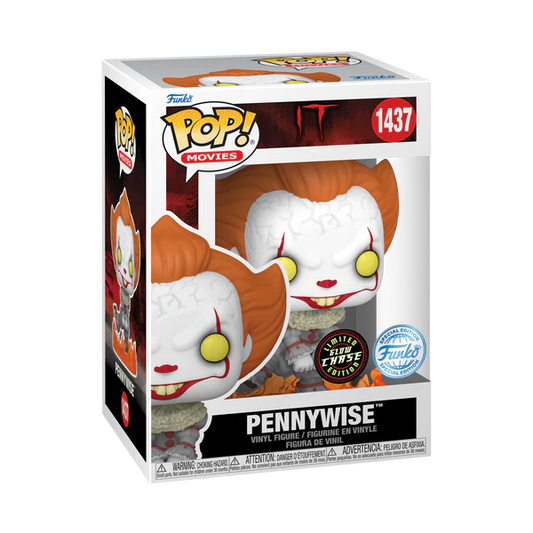 Funko Pop! Chase - It (2017) - Pennywise (Dancing) US Exclusive Pop! Vinyl