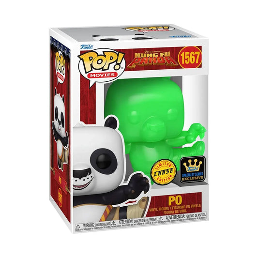 Funko Pop! Movies Kung Fu Panda 1567 Po Chase Specialty Series Vinyl Figure
