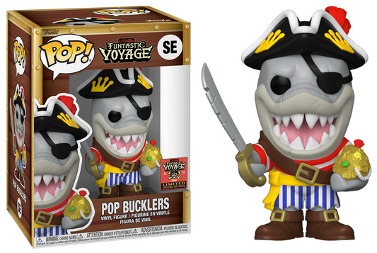 Funko Pop! Vinyl Figure Pop Bucklers 2024 Fundays Exclusive Funtastic Voyage