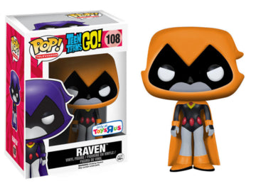 Funko Pop! Teen Titans Go! RAVEN (Orange) #108 New