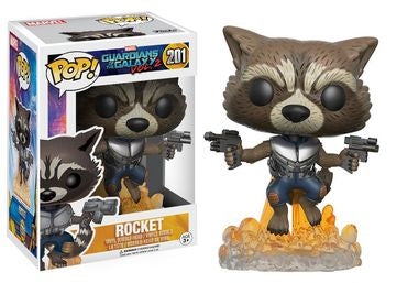 Funko Pop! - Marvel 201 - Rocket Raccoon - Guardians Of The Galaxy Vol. 2