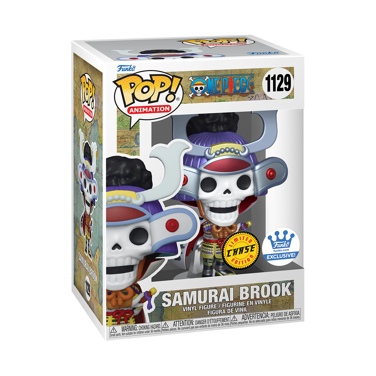 Funko Pop! One Piece: Samurai Brook (Chase) Metallic #1129