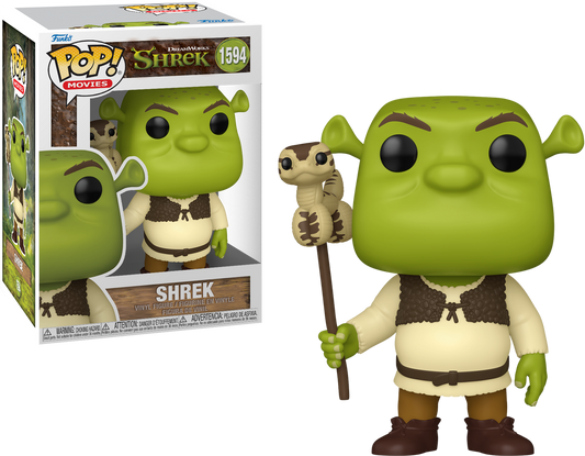 Funko Pop! Movies #1594 Dreamworks Shrek with Snake Balloon