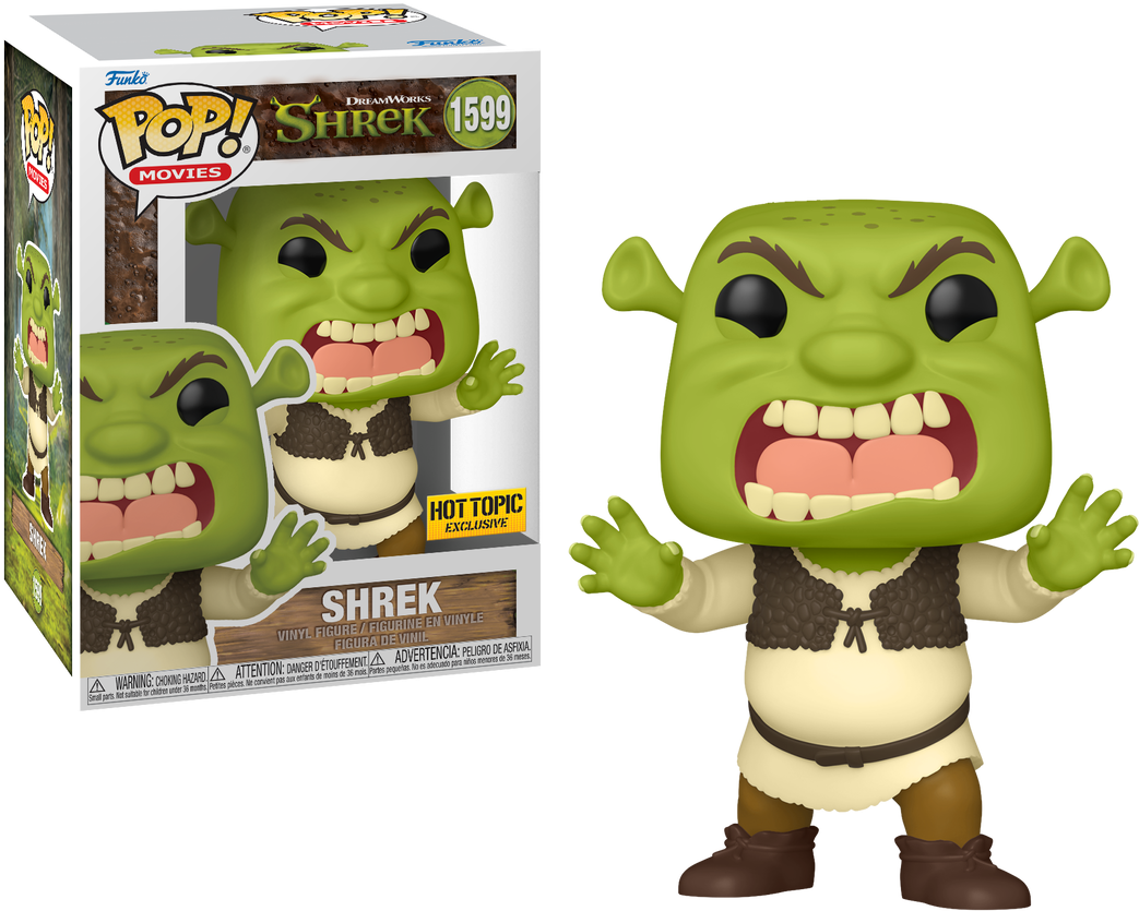 Funko Pop! Movies DreamWorks Shrek Scary 1599 Hot Topic Exclusive