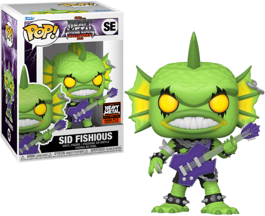 Funko POP Vinyl - Heavy Metal 2023 - Sid Fishious - 6000 Piece