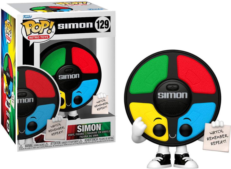 Funko Pop! Vinyl: Retro Toys Hasbro - Simon #129