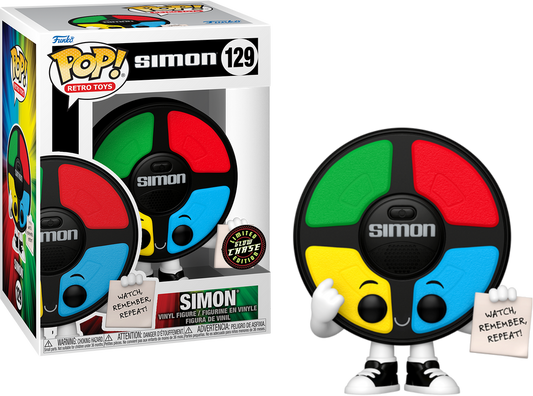 Funko Pop! Vinyl: Hasbro - Simon (Glow) (Chase) #129